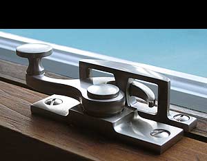 Satin Nickel Sash Lock by Phelps